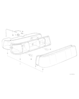 Lampa tylna lewa - 63211373483