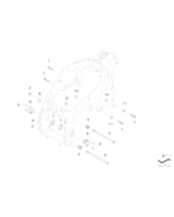 Oś mocowania silnika - 46717718478