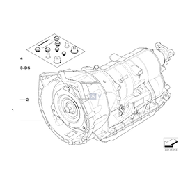 AT-Automatyczna skrzynia biegów 6HP BMW E60 E61 E63 E65 E70 E71 E81 E83 E84 X1 X3 E90 E91 F01 - 24007535009