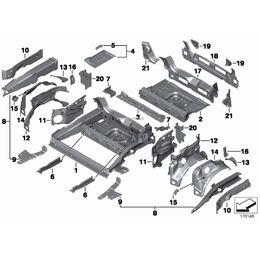 Oryginał BMW - 41117035342