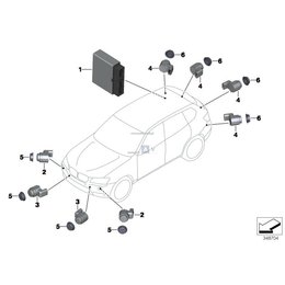Oryginał BMW - 66202180495