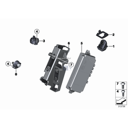 Sterownik kamery Top Rear Side View - 66539291387