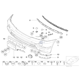 Oryginał BMW - 61678253013