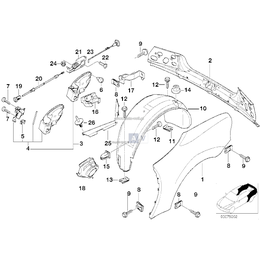 Śruba Torx z podkładką - 51178222902