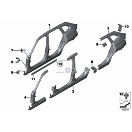 Oryginał BMW - 41007353166