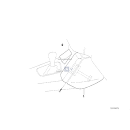 Powierzchnia lica Original BMW, Konsola telefonu - 84139404976