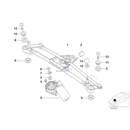 Element tłumiący - 61608400001