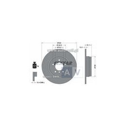 TARCZA HAM. BMW T. E38 94-