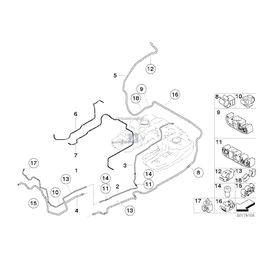 Oryginał BMW - 16117164411