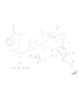 Zestaw montażowy, system otw. DPF - 18100428560
