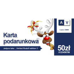 Karta podarunkowa 50 zł Auto-Voll