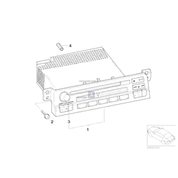 Radio BMW Professional CD - 65126943453