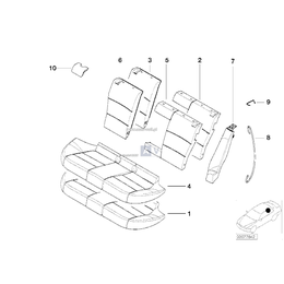 Element tapicer. siedziska - 52208236215
