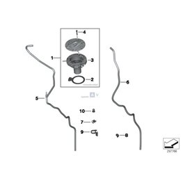 Oryginał BMW - 16118543951