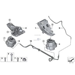 Oryginał BMW - 22116861222