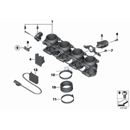 Silnika nastawczy ogran. otw. przepust. - 13547707608
