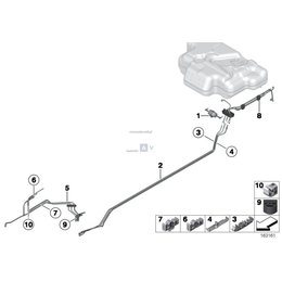 Oryginał BMW - 16126755010