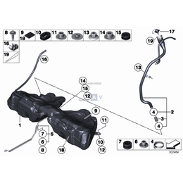 Oryginał BMW - 16117205699