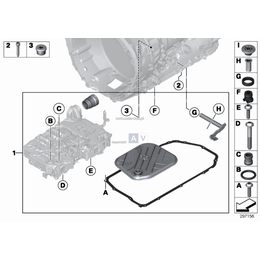Oryginał BMW - 24507624191